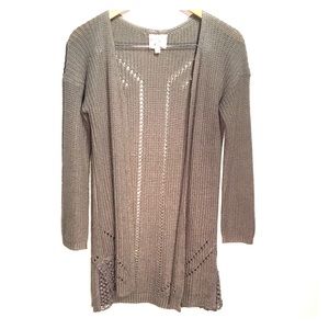 Hippy Rose small olive cardigan